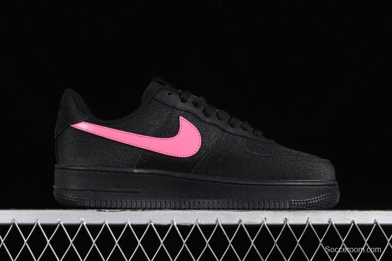 Nike Air Force 1 '07 Low Casual Sneakers in Black Starry Sky - CW2288-015