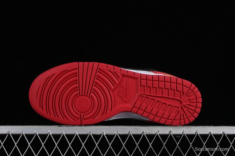 Nike SB Dunk Low Year of the Dragon Limited Edition - Black Swoosh Red Luck High-End Custom Low-Top Casual Sneakers - SJ2068-231
