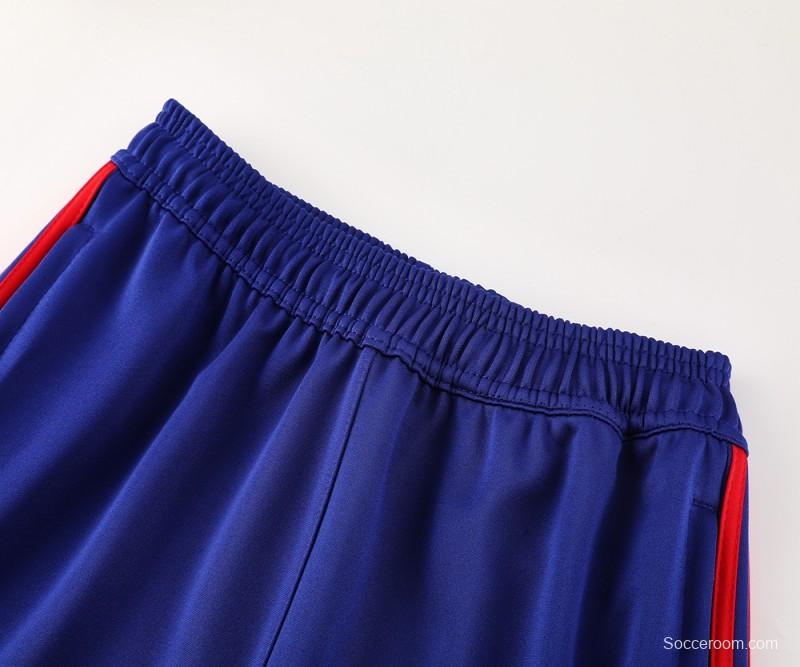 24/25 Arsenal Blue Full Zipper Jacket +Long Pants