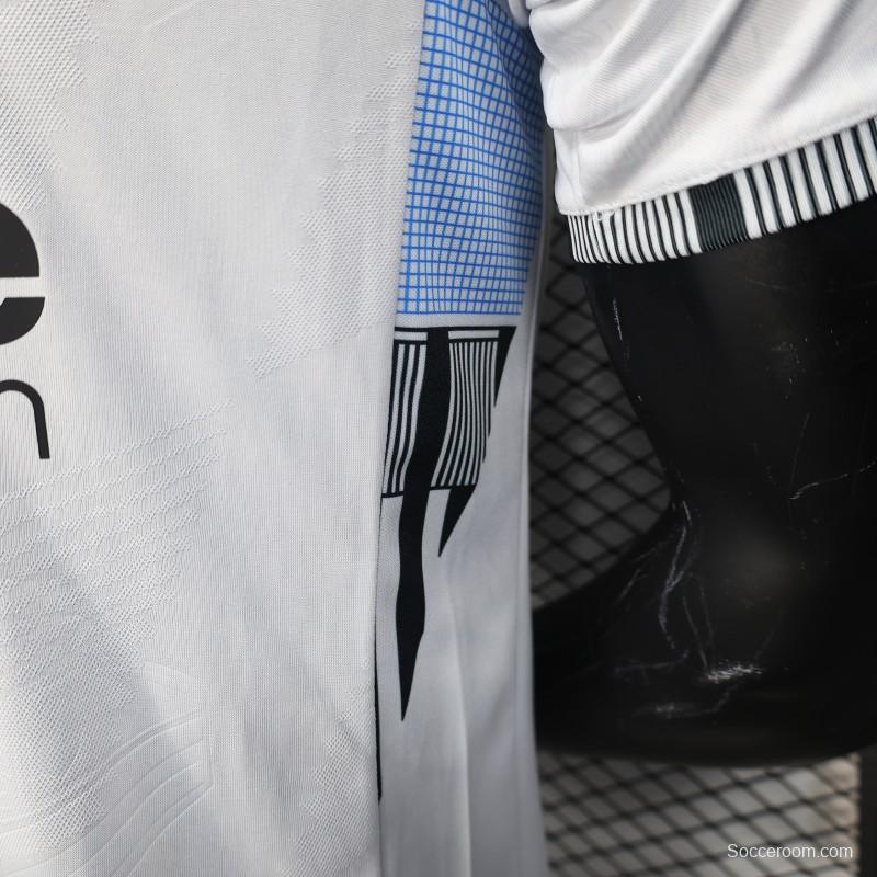 Player Version 25/26 Santos Home Jersey With Sponsors