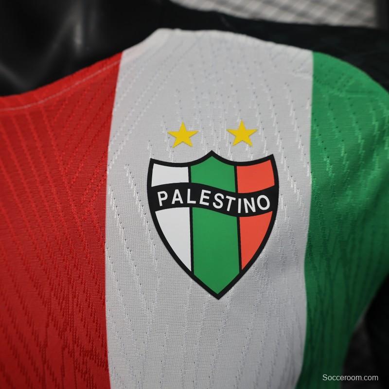 Player Version 25/26 CD Palestino Home Jersey