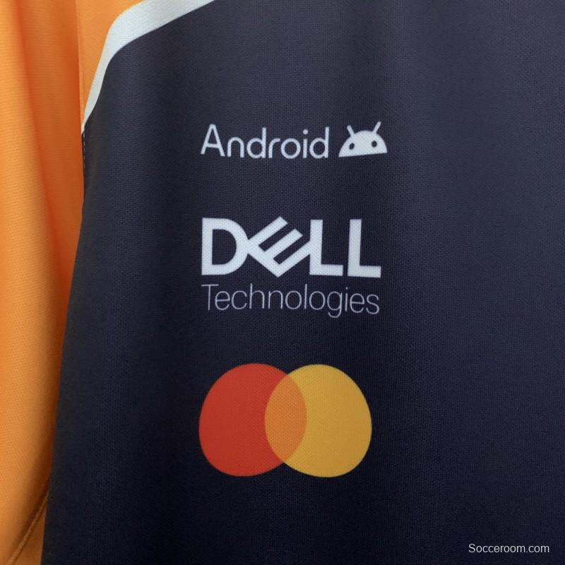 2025 F1 Formula Orange/Navy Mclaren Norris Jersey