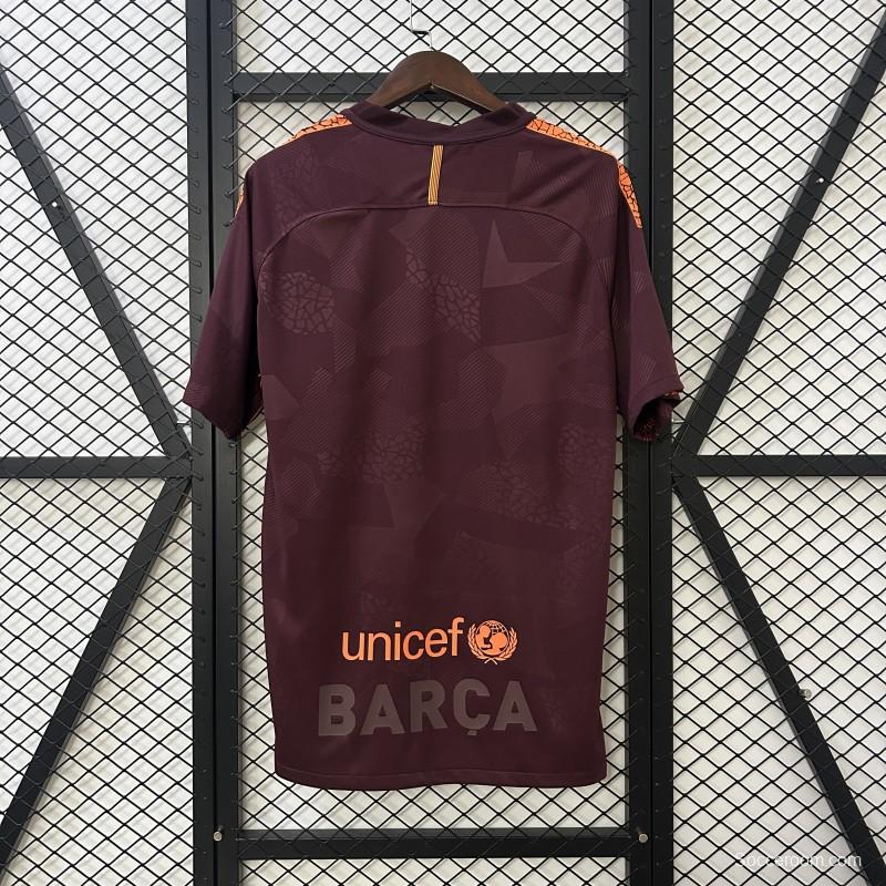 Retro 17/18 Barcelona Third Jersey