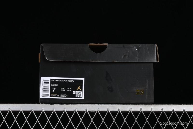 Nike Air Jordan Legacy 312 Low Basketball Shoes with Velcro Strap - HJ9199-111