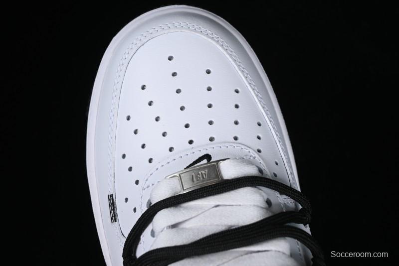 Nike Air Force 1 '07 Low Anime Theme Custom Swoosh Strap Low-Top Casual Sneakers - ZH0316-026