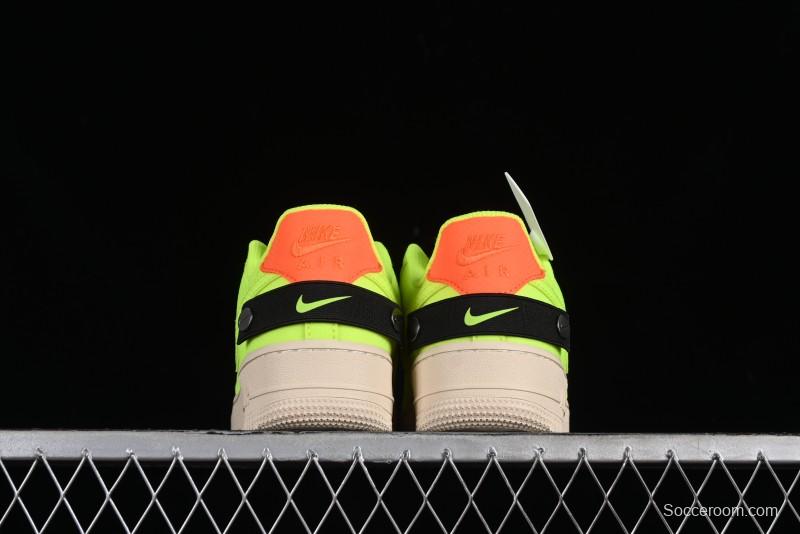 Nike Air Force 1 '07 Low Casual Sneakers with Full-Length Air Cushion - AO4606-701