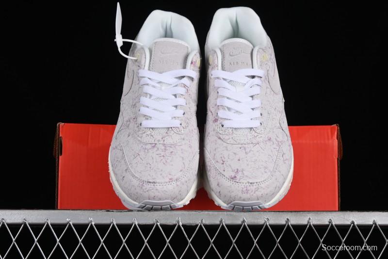 Nike Air Max 1 Retro Running Shoes with Half-Sole Air Cushion - FZ2149-100