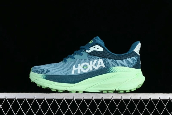 Hoka One One Challenger ATR 7 Low Trail Running Shoes with Enhanced Cushioning and Breathable Mesh - 1134498 OMLG