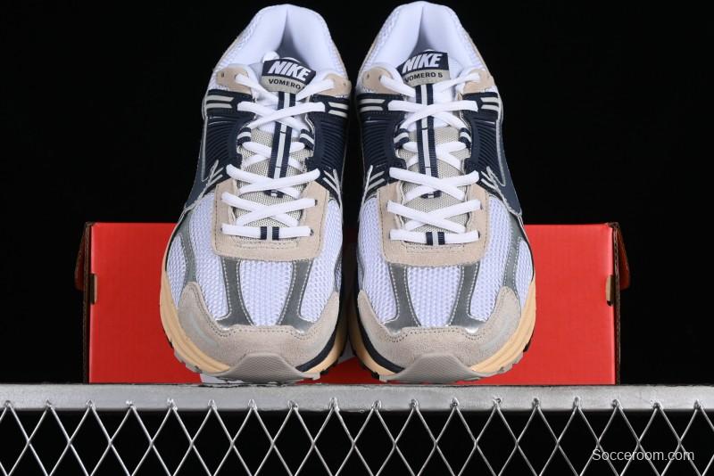 Nike Zoom Vomero 5 SP Retro Casual Running Shoes with EVA Midsole Cushion - HF4259-100