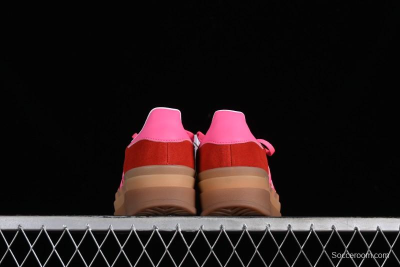 Adidas Originals Gazelle Bold IH7496 Low-Top Sneakers with Thick Sole for Slip Resistance and Durability