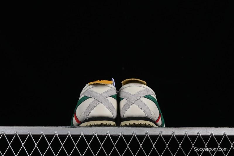 Onitsuka Tiger Mexico 66 Low-Top Leather Running Shoes - 1183C102-201