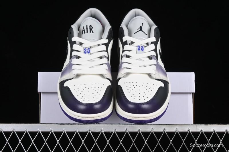 Nike Air Jordan 1 Low "Purple" Casual Sneakers - HF5759-101