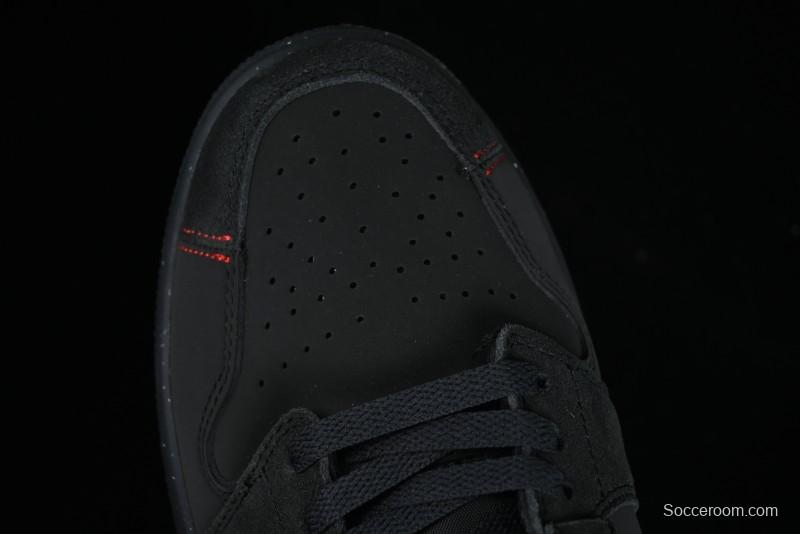 Nike Air Jordan 1 Low SE Craft "Dark Smoke Grey" Casual Sneakers - FD8635-001