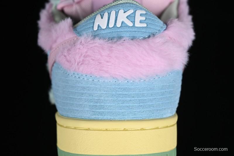 Nike SB Dunk Low Verdy x Nike Visty Collaboration Sneakers - FN6040-400