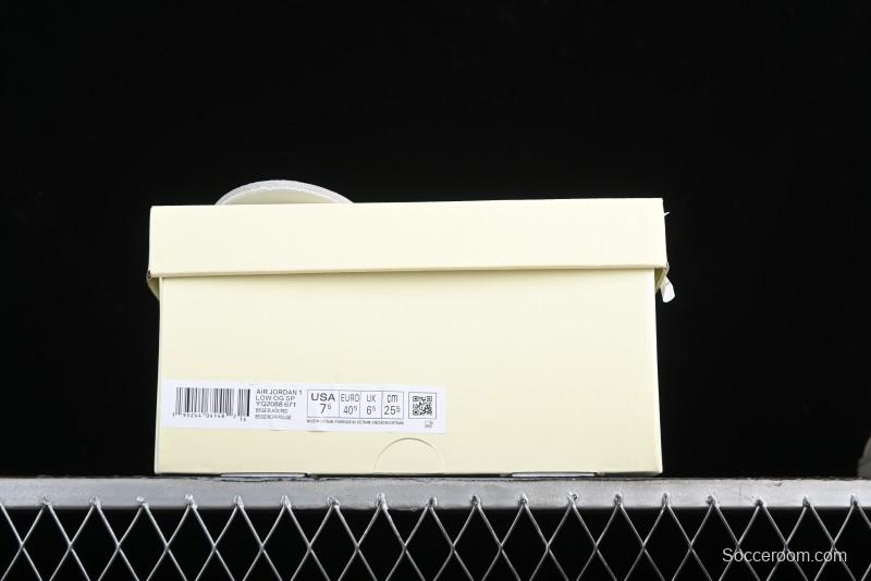 Nike Travis Scott x Fragment Design x Air Jordan 1 Low OG SP AJ1 Supreme Collaboration - YQ2088-67