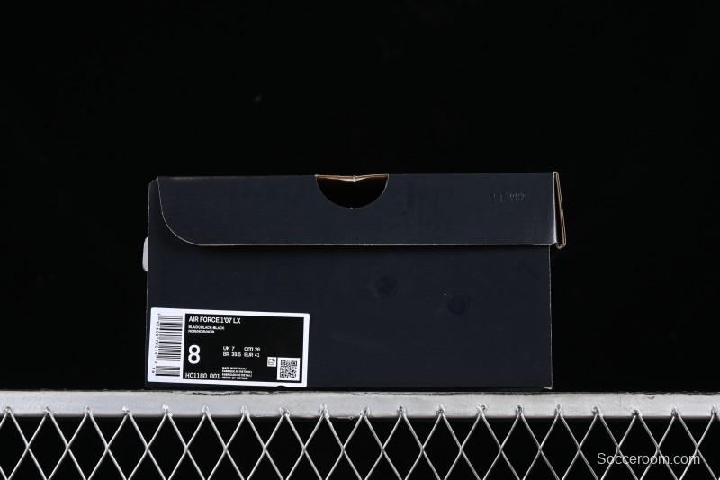 Nike Air Force 1 '07 Low Silver Swoosh Casual Sneakers - HQ1180-001