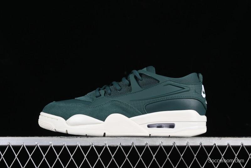 Nike Air Jordan 4 Remastered Military Green Retro Sneakers - FQ7940-300