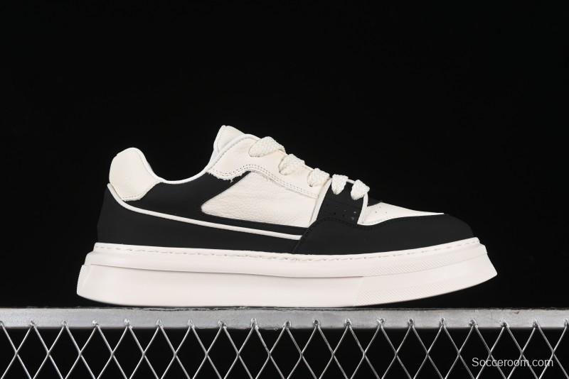 ECCO 2024 New Fashion Simple Versatile Genuine Leather White Sneakers - 61881301001