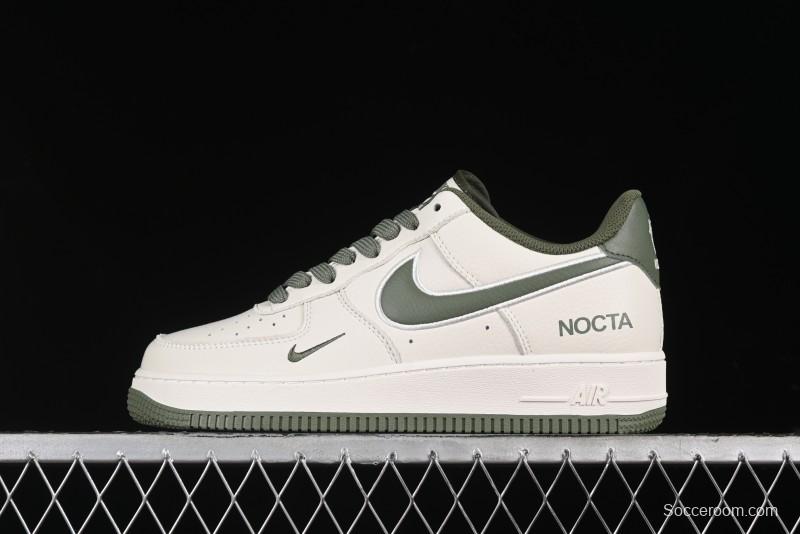 Nike Nocta x Nike Air Force 1 '07 Low Casual Sneakers in Beige Green - NO0224-027