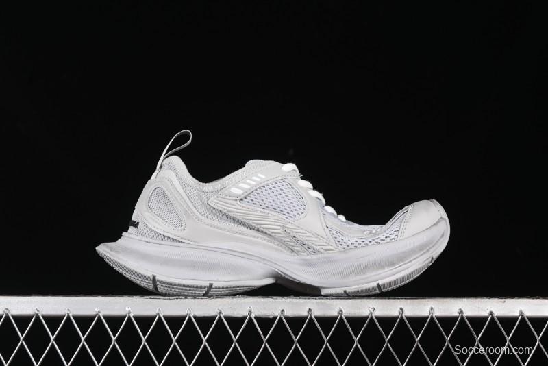 Balenciaga Circuit Lightweight Distressed Print Round Toe Fashion Casual Shoes - WFLGY0315