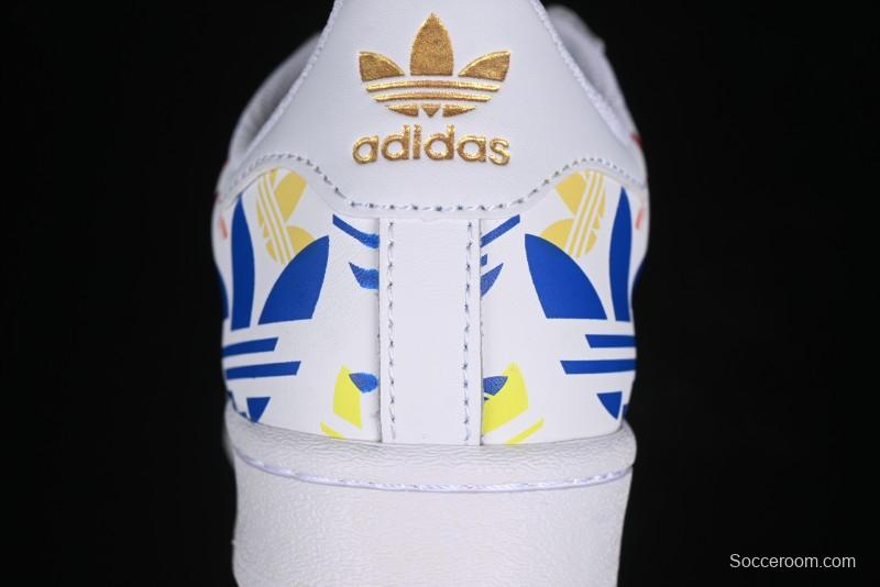 Adidas Superstar H00183 Casual Sneakers with Shell Toe Design - H00183