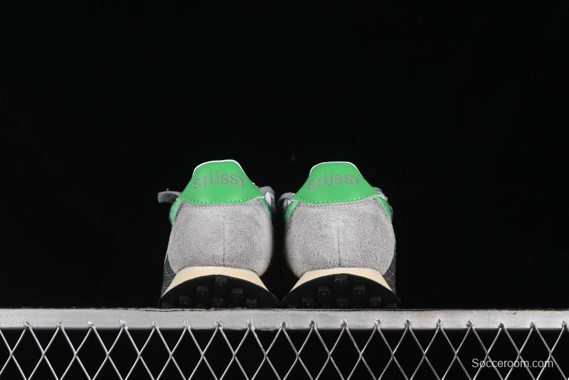 Nike Stussy Roshe Run LD-1000 Comfortable Versatile Non-Slip Durable Waffle Low-Top Casual Running Shoes - FQ5369-002