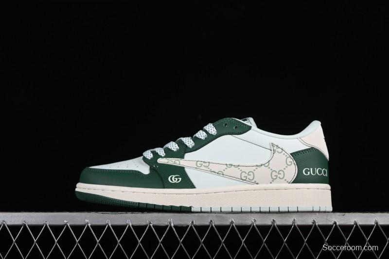 Nike Travis Scott x Fragment Design x Air Jordan 1 Low OG SP AJ1 Sneakers - JJ5288-008