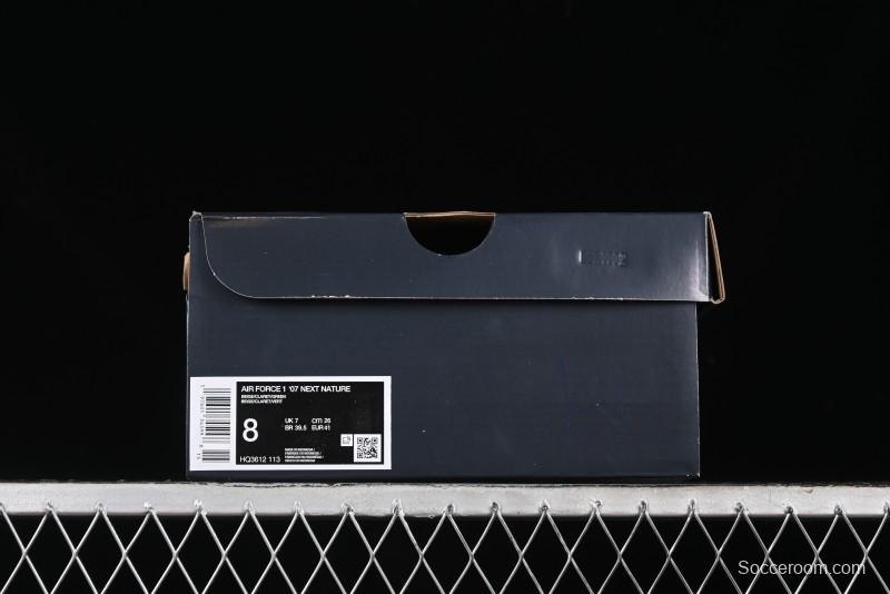 Nike Air Force 1 '07 Low Casual Sneakers with Full-Length Air Cushion - HQ3612-113