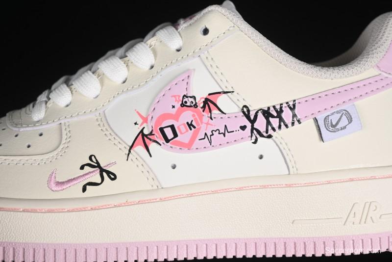 Nike Air Force 1 '07 Low Halloween Edition "Devil's Wings" Casual Sneakers - FB1839-121