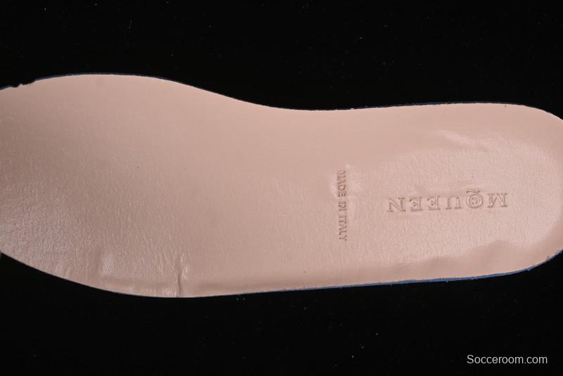 Alexander McQueen Flexion Retro Sneakers in Pink with Anatomical Design and Split Sole - 2024s