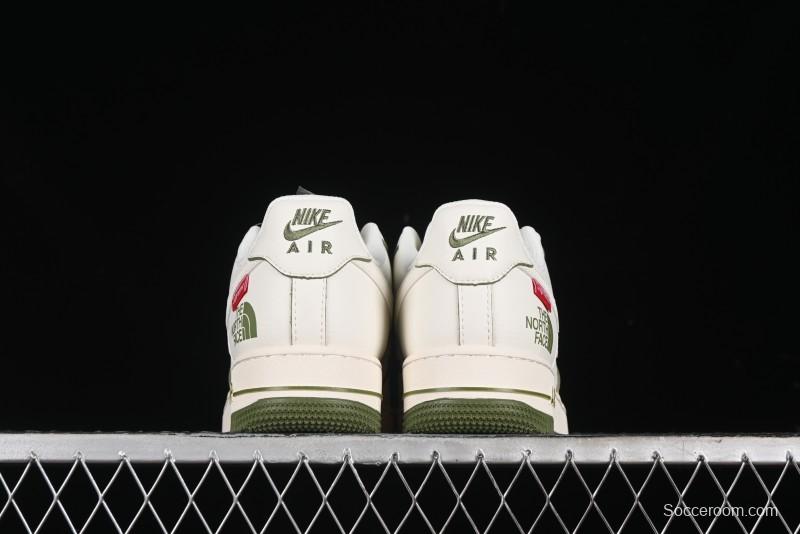 Nike Air Force 1 '07 Low Supreme The North Face Collaboration - Off White Mint Green - XZ1996-527
