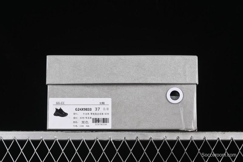 GG-CC Platform Sneakers with Chunky Sole for Casual Running and Streetwear - G24X9833