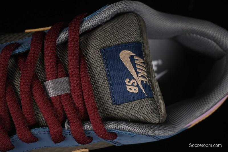 Nike Dunk Low Retro Deconstructed Casual Sneakers with Black Myth Wukong Theme Cloud Dragon Pattern - WK0820-001