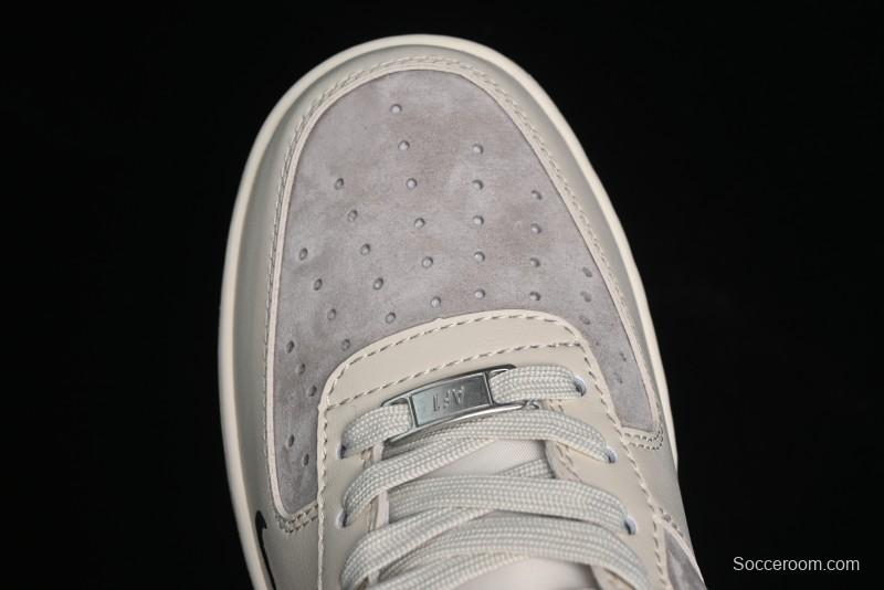 Nike Air Force 1 '07 Low The North Face Collaboration - Beige Black Red Sole Low-Top Casual Sneakers - XZ6188-309