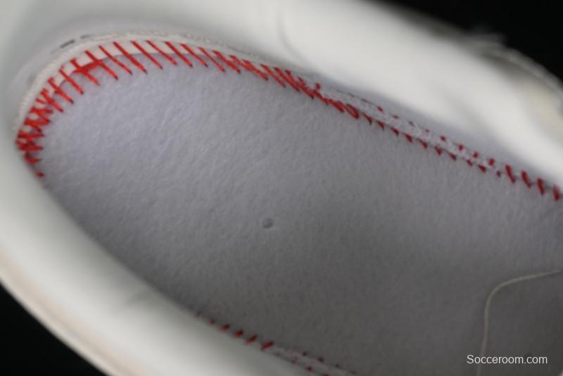 Nike Air Force 1 '07 Low Burberry Collaboration - White Black Check Low-Top Casual Sneakers - DF0180-005