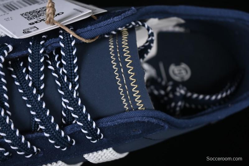 Adidas Clot x Originals Gazelle Indoor Retro Casual Slip-Resistant Wear-Resistant Low-Top Sneakers - IH3725