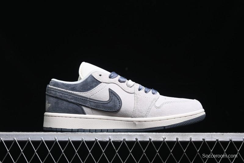 Nike Air Jordan 1 Low OF Collaboration Custom High-End Retro Basketball Shoes - DM9188-002