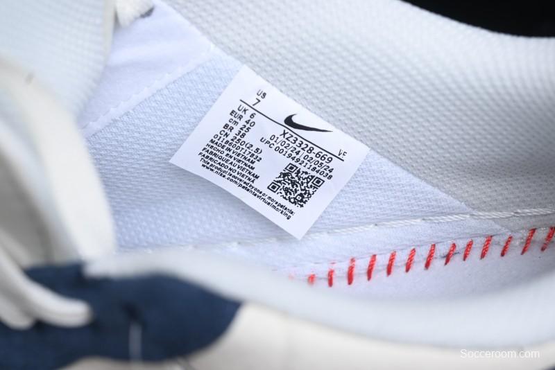 Nike Air Force 1 '07 Low Supreme Collaboration - Light Blue Suede Swoosh Casual Sneakers - XZ3328-669