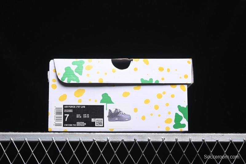 Nike Air Force 1 '07 Low Black Deconstructed Utility Casual Sneakers - CW2288-763