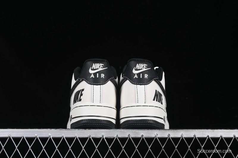 Nike Air Force 1 '07 Low Collaboration Sneakers with Black Stitch Dual-Color Sole - CH6336-515