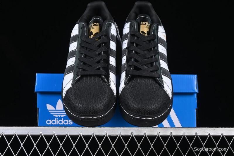 Adidas Originals Superstar XLG Casual Sneakers with Shell Toe and Thick Sole - IE8409