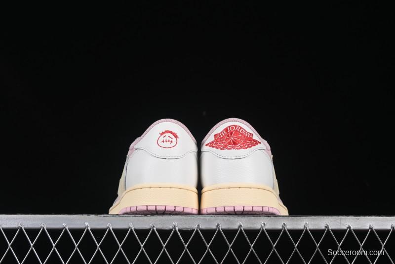 Nike Travis Scott x Air Jordan 1 Low OG Retro Sneakers - DM7866-600