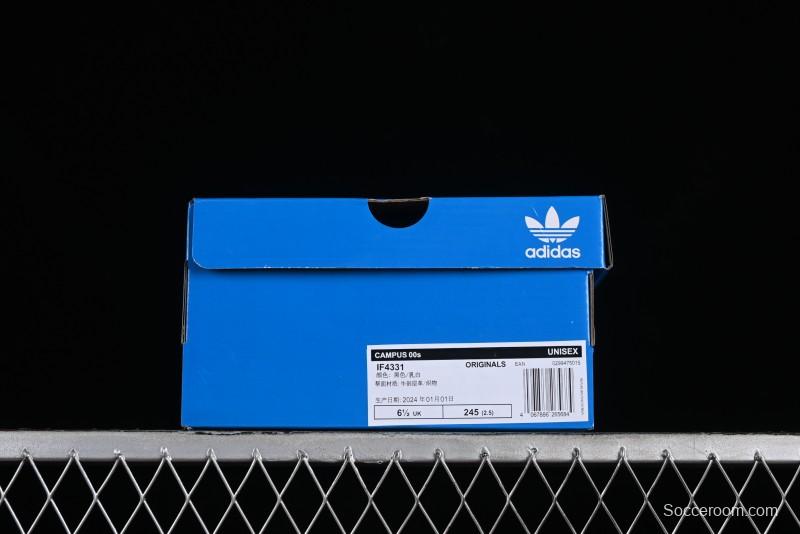 Adidas Originals Campus 00s IF4331 College Series Chunky Retro Casual Sneakers - IF4331