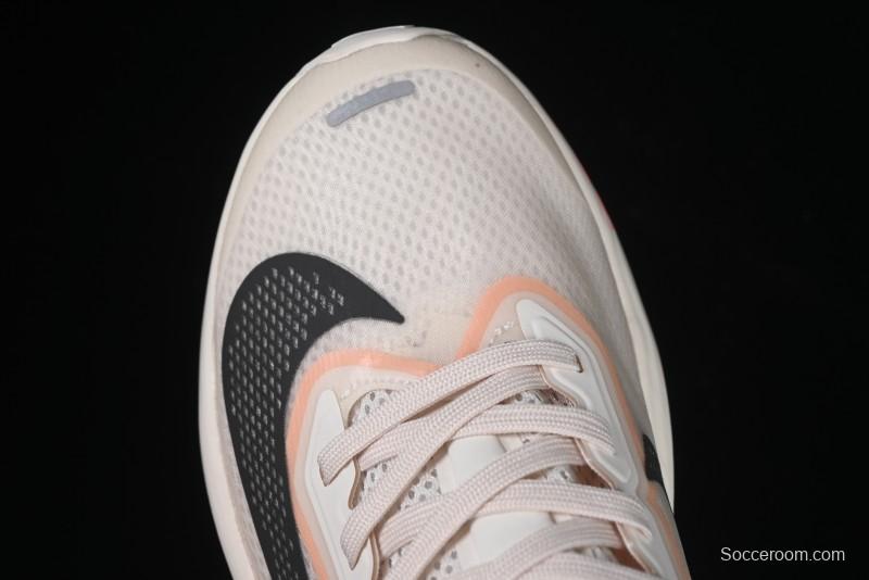 Nike Zoom Fly 6 Lightweight Responsive Running Shoes with Flyknit and React Technology - FN8455-102