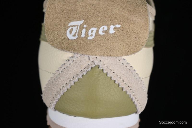 Onitsuka Tiger Mexico 66 Low-Top Leather Casual Running Shoes - 1183C076-101