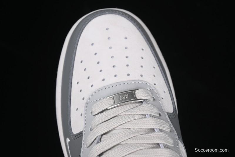 Nike Air Force 1 '07 Low The North Face x CDG Light Grey Casual Sneakers - DM6688-050