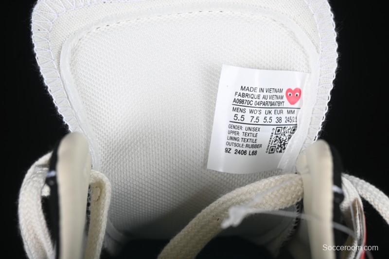 Converse x Play Comme Des Garcons One Star Academy Pro Low Top Casual Sneakers - A09870C