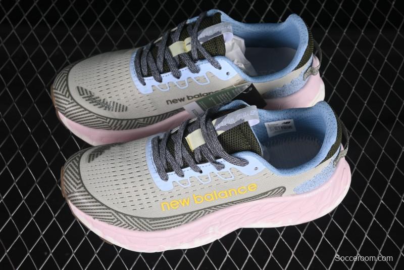 New Balance Fresh Foam X More V3TDS Low-Top Running Shoes with Durable Slip-Resistant Outsole - WTMORUG3