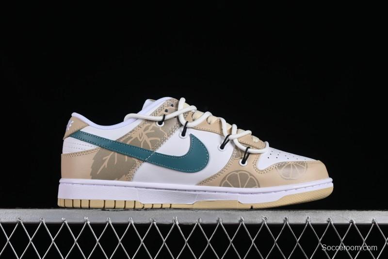 Nike Dunk Low SB Casual Sneakers with Mojito-Inspired Design - DV0833-100