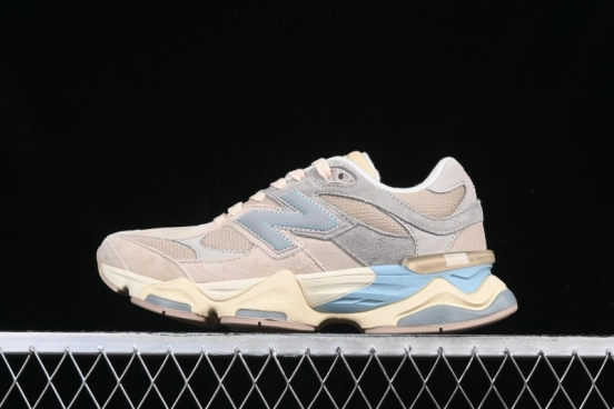 New Balance 9060 Retro Casual Running Sneakers with ABZORB Cushioning Technology - U9060WCG